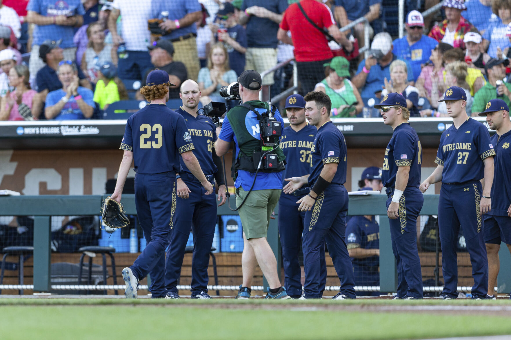 CWS Notre Dame Oklahoma Baseball